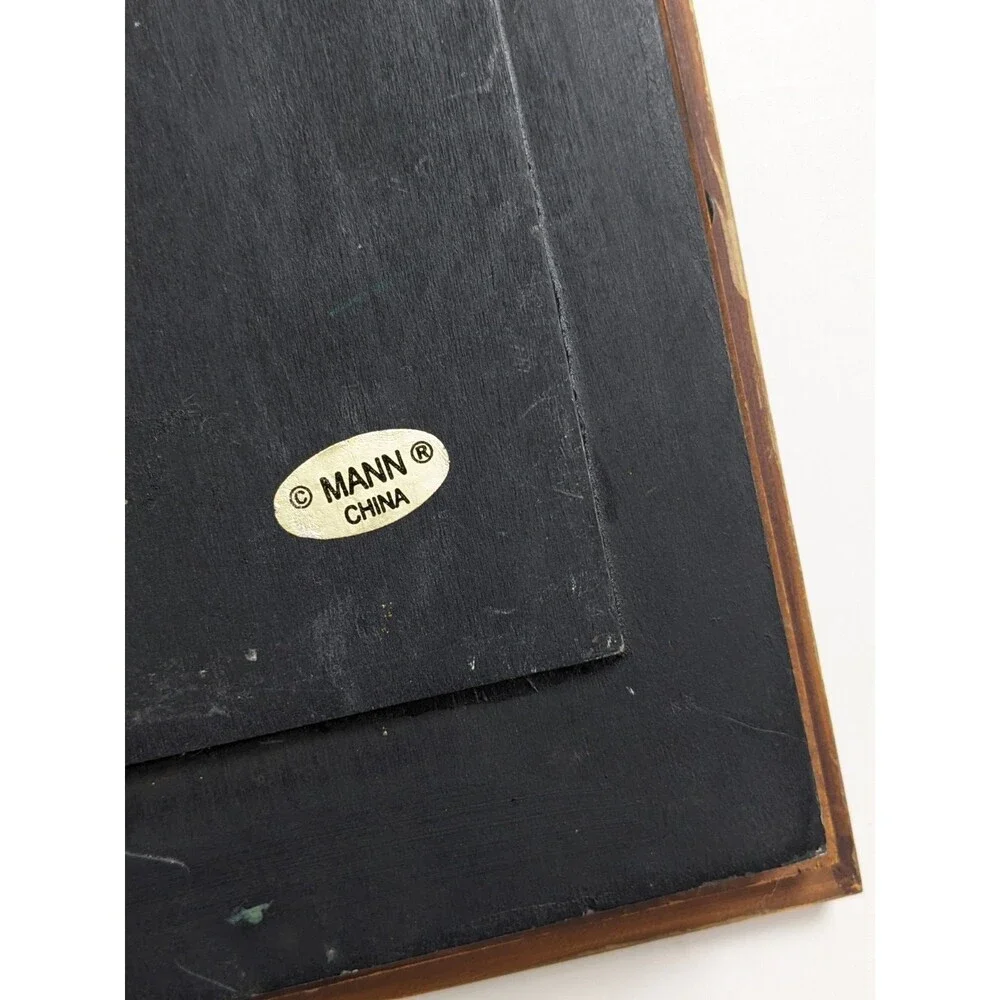 Vintage Seymour Mann Anthropomorphic Cat‎ Victorian Lady Shadow Box Photo Frame